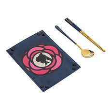 Hiromimi 美少女戰士 Crystal 餐具3件組 水手月亮, 湯匙 + 筷子 + 餐具袋, 水手月亮 多色, 1組