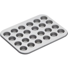 KitchenCraft 24格迷你瑪芬烤盤/點心烤模, 1個