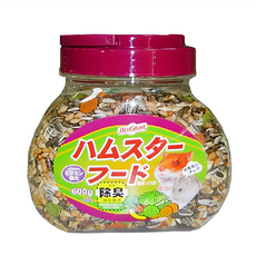 Ms.PET 愛鼠主食 倉鼠糧 除臭配方, 1.2kg, 1罐