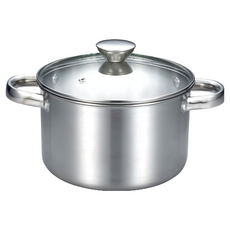 SILWA 西華 電磁爐適用 厚釜原味湯鍋, 20cm, ESW-20J2, 1個