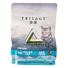 TRILOGY 奇境 全貓齡 無穀貓糧, 澳洲尖吻鱸 + 鮪魚 + 紐西蘭羊肺凍乾, 300g, 1包