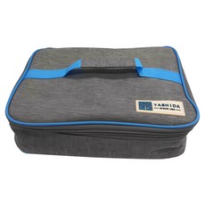 Yashida 扁型保溫保冷袋, 黑色 + 紅色, 1個, 扁型