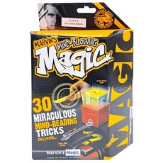 Marvin's Magic 30 Miraculous Mind-Reading Tricks Set Mind-Blowing Magic, 1盒