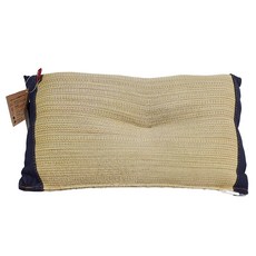 D.STYLE日本製藺草蓆清涼除臭枕頭, 深藍色款