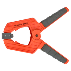 JAPAN STAR 日本星 3英吋 萬用型A型夾 DU-823 舒適握把 適用於DIY和維修, 1個