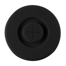 muurla 馬克杯杯蓋, 9.5cm, 黑色, 1個