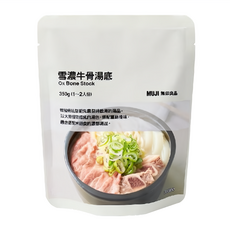 MUJI 無印良品 雪濃牛骨湯底, 350g, 1包