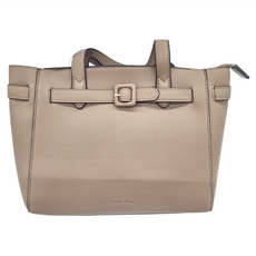 Legato Largo 皮帶釦飾兩用托特包 LG-V0061-GBE 奶茶色 25 x 21 x 11.5cm