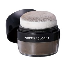 Chandelle 澎蓬黑潤髮粉 含美容髮油保濕成分 遮蓋白髮 修飾頭皮, 深棕, 1罐