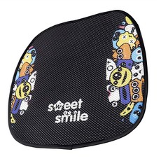 Cotton Field 棉花田傢飾 樂活3D透氣坐墊, 小怪獸 黑色