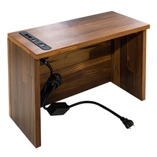 dayneeds 日需百備 牆角收納置物櫃 電器架/角落架/充電架 SBH443230WL, 拼木色, 1個