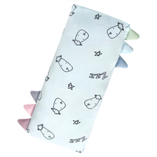 baa baa sheepz 抱抱羊 BED TIME BUDDY 安撫抱枕, 95% 嫘縈 (竹纖維) 5% 彈性纖維, 小 (13.30x21cm), 甜夢藍, 30 x 13cm