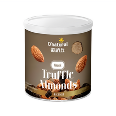O'natural 歐納丘 松露杏仁果, 低溫烘培保留原味, 150g, 1罐