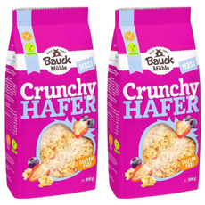 Bauck Muhle 寶客 無麩質莓果燕麥脆片 德國原裝進口 300g, 2包