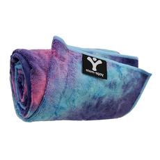 AHOYE 毛巾布親膚瑜珈鋪巾 180 x 63 x 0.5cm 渲染紫藤色, 1個