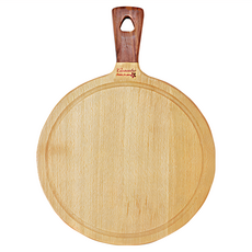 GOZENBO 御膳坊 胡桃木握把披薩板, 1個