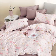 Blue Cat 藍貓 60支天絲床包兩用被套組 (含床包*1、枕頭套*2、兩用被*1)