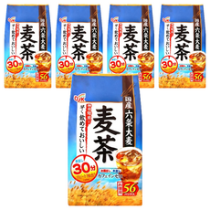 OSK 六條麥茶, 日本原裝進口, 香甜甘口, 即泡即飲, 7g, 56包, 5袋
