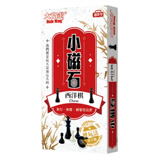 大富翁 小新磁石西洋棋 繁體中文版 西洋棋 + 棋盤 6歲以上 2人, 混合顏色, 1盒