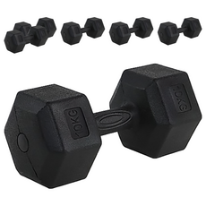 comet Sports 六角型啞鈴, 10kg, 6個