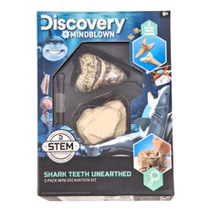 Discovery 鯊魚牙齒迷你挖掘套組, 2入, 1423004791, 490g, 1組