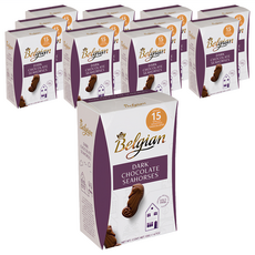 THE Belgian 海馬榛果 夾心黑巧克力, 135g, 12盒