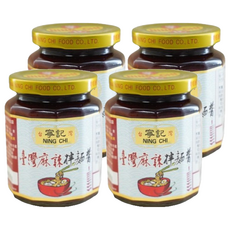 寧記台灣麻辣拌麵醬，醬香醇厚，炒菜/肉絲/拌麵/沾醬皆適宜, 280g, 4罐