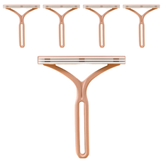 ROYALLIN 蘿林嚴選 三層刷頭設計 不傷衣物 新款刮毛器, 粉紅貓, 5個