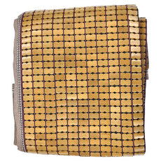 Mexsmon 美思夢 精緻碳化棉繩窄邊麻將竹床蓆, 棕色