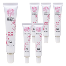 BIO FUTURE 苾菲絲 無暇肌密光感CC霜 SPF20 30ml, 單色, 6條