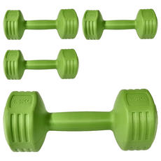 AD-ROCKET 絕美限定糖果啞鈴, PVC頂級材質 鐵砂混合物, 1KG/1.5KG/2KG, 4個