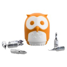 iThinking HuKu貓頭鷹個性化工具 基本款 6bit 橘色 1組