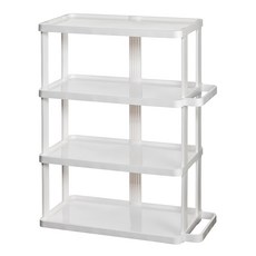 FUDOGIKEN 不動技研 日本製四層寬版收納鞋架 雨傘收納架 58.1x29.6x75cm, FD F-2495, 1個