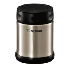 ZOJIRUSHI 象印 不鏽鋼真空燜燒杯, 不鏽鋼色, 350ml, 1個