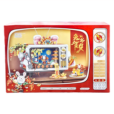 LoZ 積木玩具, 1073 兔兒爺電視機, 1盒