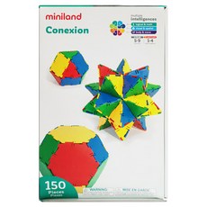 miniland 創意啟蒙智慧片 150p, 多色混合, 1盒