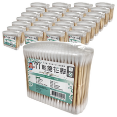 咪蒂 竹軸棉花棒, 200支, 36包