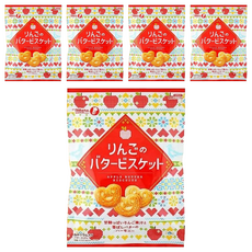 takara 寶製菓 蘋果奶油心型餅, 120g, 5包