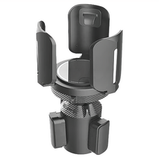 多功能加大旋轉伸縮車用水杯架, 1個