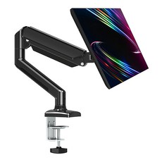 Ermutek 二木科技 鋁合金桌上型17-32吋快拆氣壓式電腦螢幕支架, DM-017, 1個