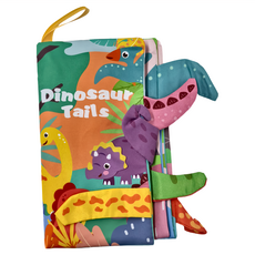 維京國際 尾巴布書：可愛恐龍，056-1A，6個月以上, 維京國際股份有限公司, 維京小子尾巴布書