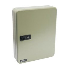 TRENY 密碼鑰匙保管/鑰匙管理盒 93支, 灰綠色, 1個