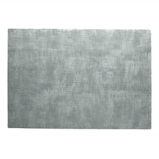 簡約典雅防水隔熱雙面 PU皮餐墊, 43 x 30cm 厚0.3mm, 淺灰色, 1個