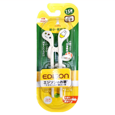 EDISON mama 左手用學習筷 1.5歲以上, 米飛兔 白色, 1雙