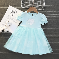 Kori Deer 可莉鹿 女童萬聖節變裝洋裝輕便版 短袖, 130cm, 多色