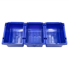 SHUTER 樹德 耐衝擊分類整理盒/零件整理盒/置物盒 1L, 3組