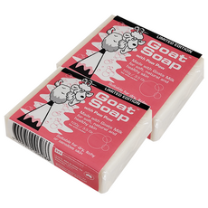 Goat 山羊乳肥皂 含爪哇果 適合乾燥、發癢或敏感肌膚, 100g, 2個