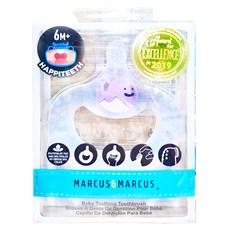 MARCUS&MARCUS 動物樂園手握固齒乳牙刷 6個月以上適用, 鯨魚, 1支