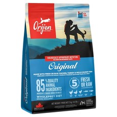Orijen 歐睿健 Dog 鮮雞成犬 無穀配方, 鮮雞, 2kg, 1袋