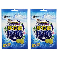 Longyes 隆一 椰花蜜玫瑰鹽糖, 100g, 2包